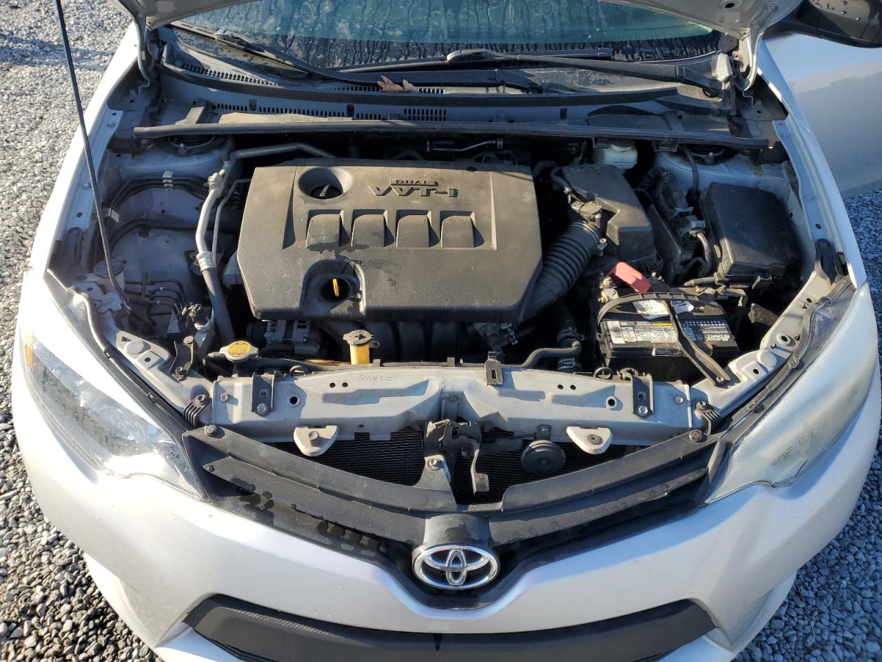 2014 Toyota Corolla VIN 2T1BURHE5EC166755 Copart auction photo, rear end / front end damage thumbnail 12