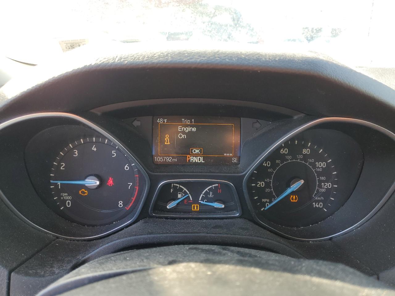 2018 Ford Focus VIN 1FADP3F26JL264434 Copart auction photo, all over damage thumbnail 9