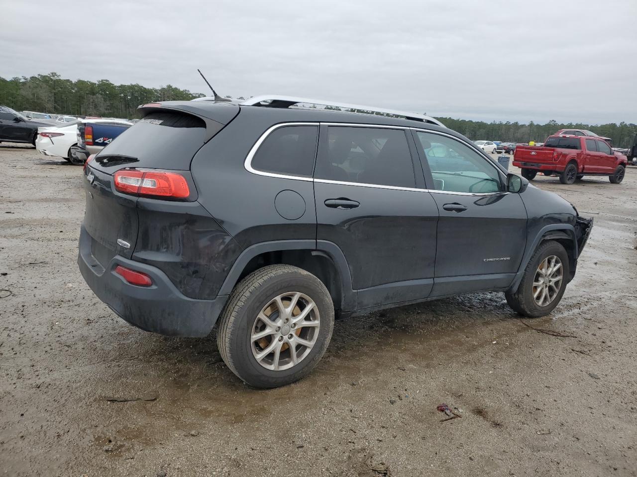 2014 Jeep Grand Cherokee VIN 1C4PJMCS8EW318078 Copart auction photo, front end damage thumbnail 3