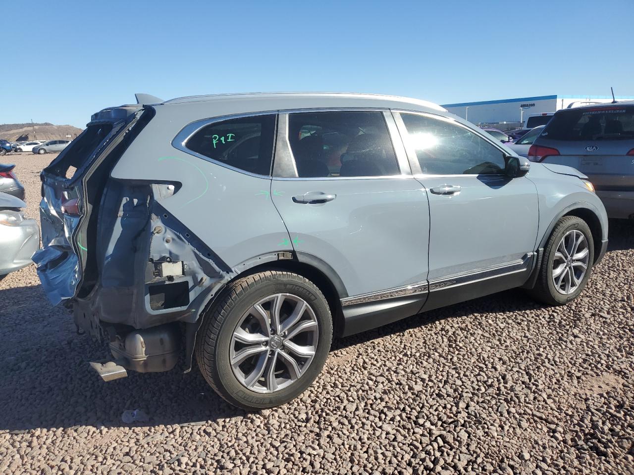 2020 Honda CR-V VIN 7FARW1H9XLE013377 Copart auction photo, rear end damage thumbnail 3