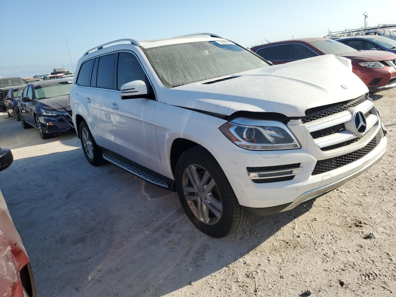2015 Mercedes-Benz GL-klasse VIN 4JGDF2EE6FA455434 Copart auction photo, water/flood damage thumbnail 4