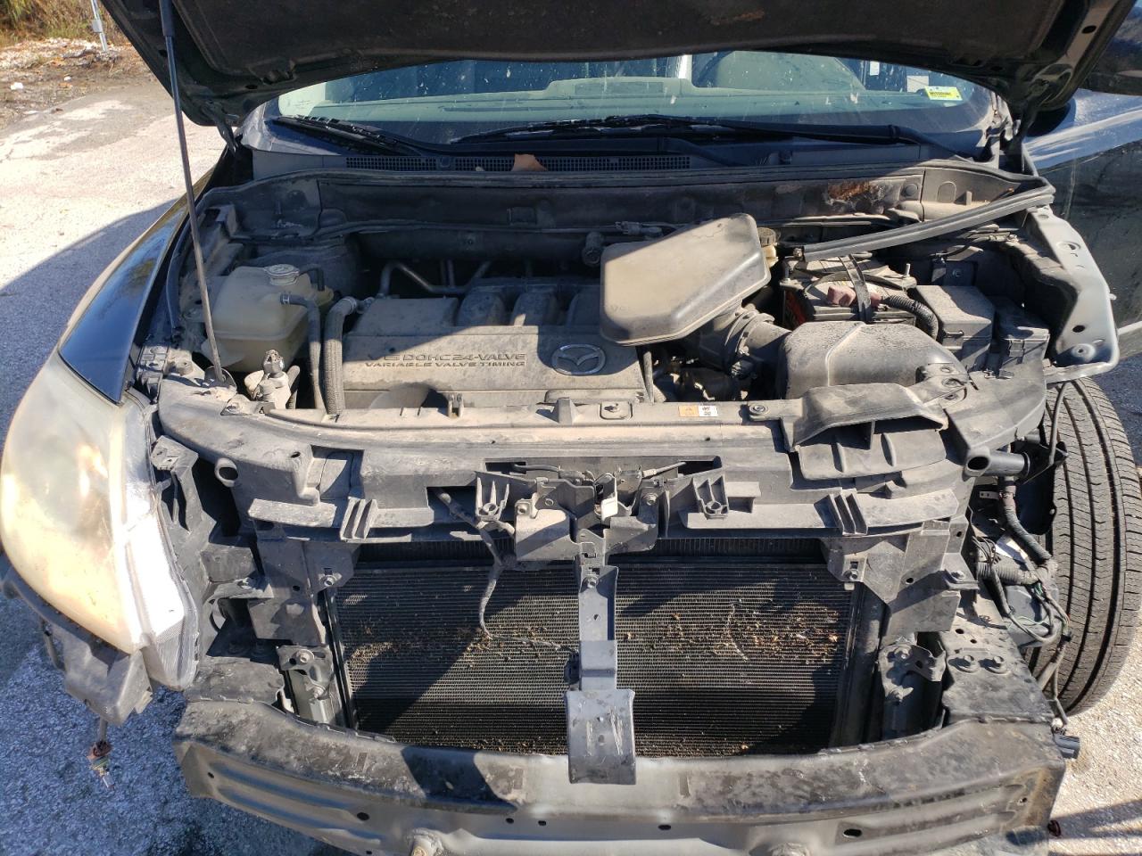 2011 Mazda CX-9 VIN JM3TB3DA2B0313413 Copart auction photo, front end / side damage thumbnail 12