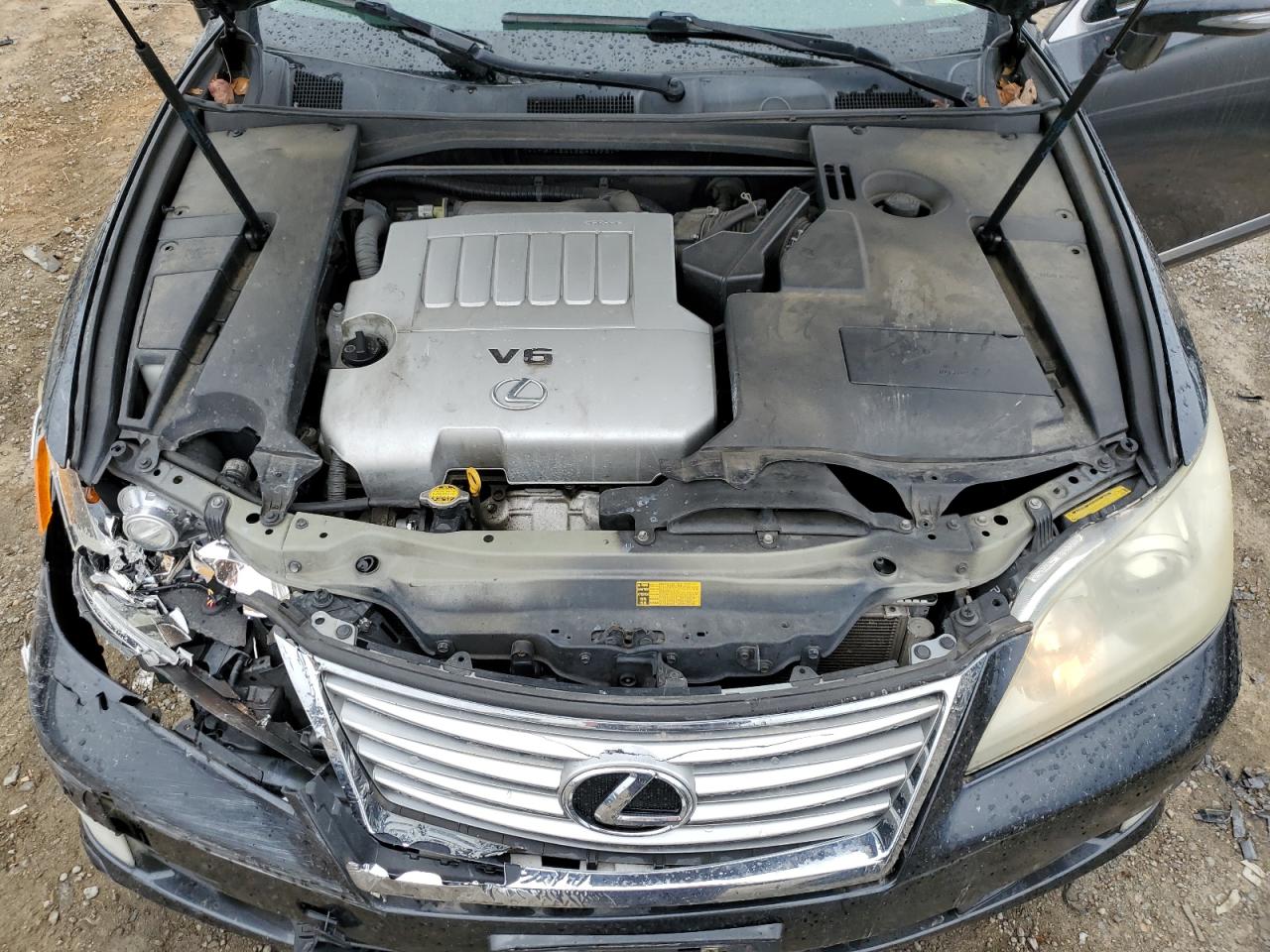 2011 Lexus ES VIN JTHBK1EG1B2419981 Copart auction photo, front end / rear end damage thumbnail 11
