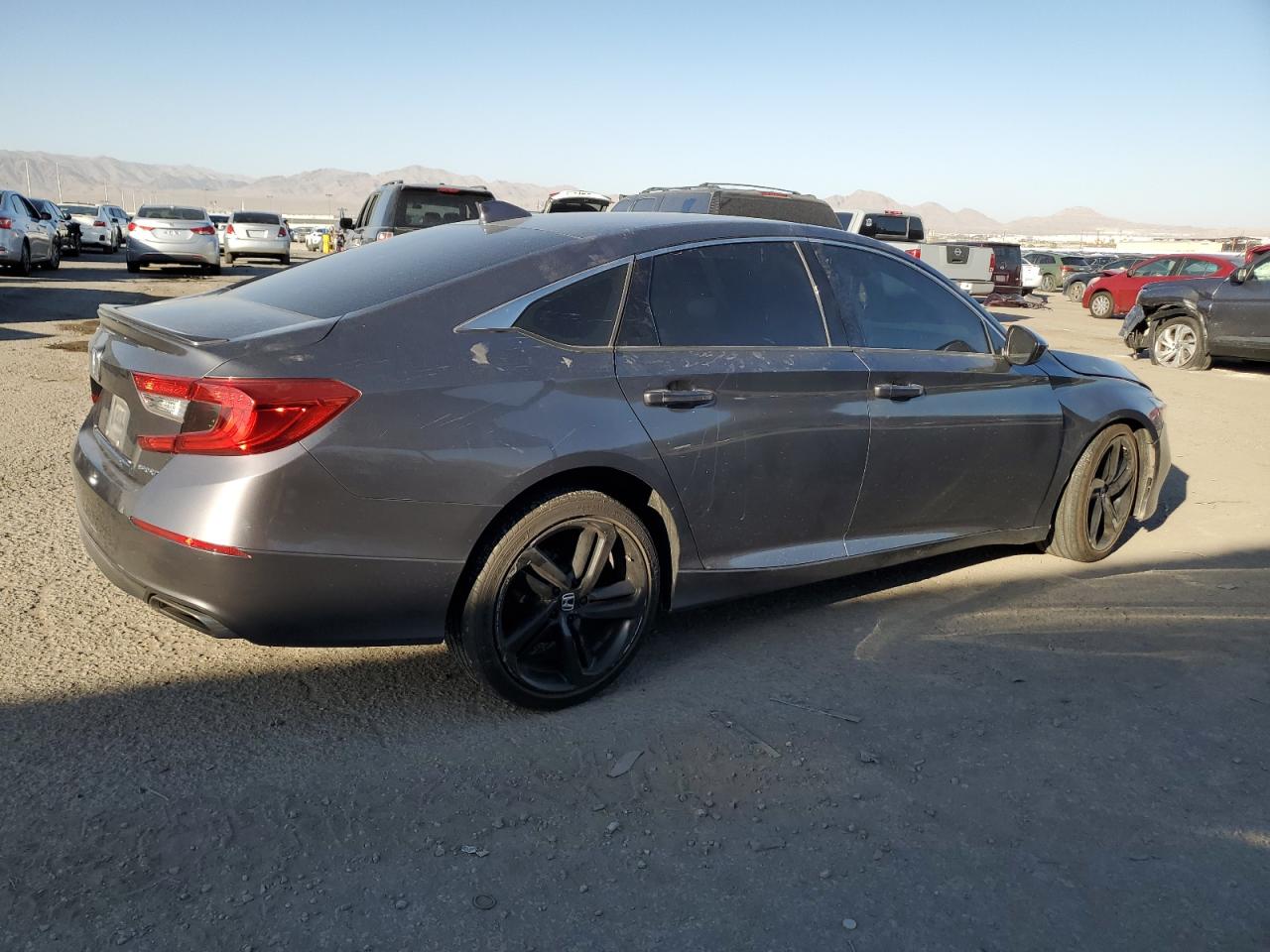 2018 Honda Accord VIN 1HGCV1F36JA179020 Copart auction photo, front end damage thumbnail 3