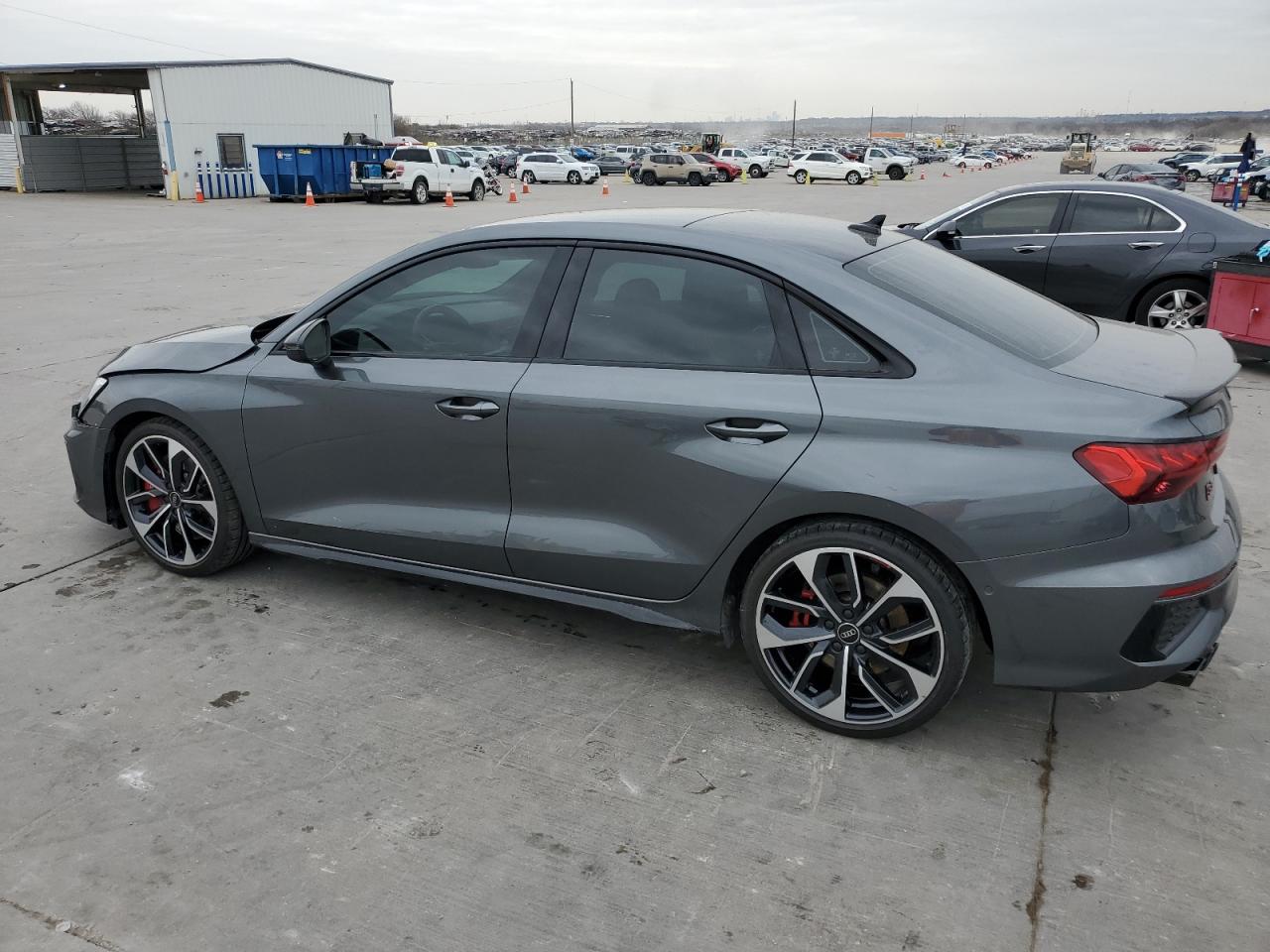 2023 Audi S3 VIN WAUJ3DGY5PA099401 Copart auction photo, front end damage thumbnail 2