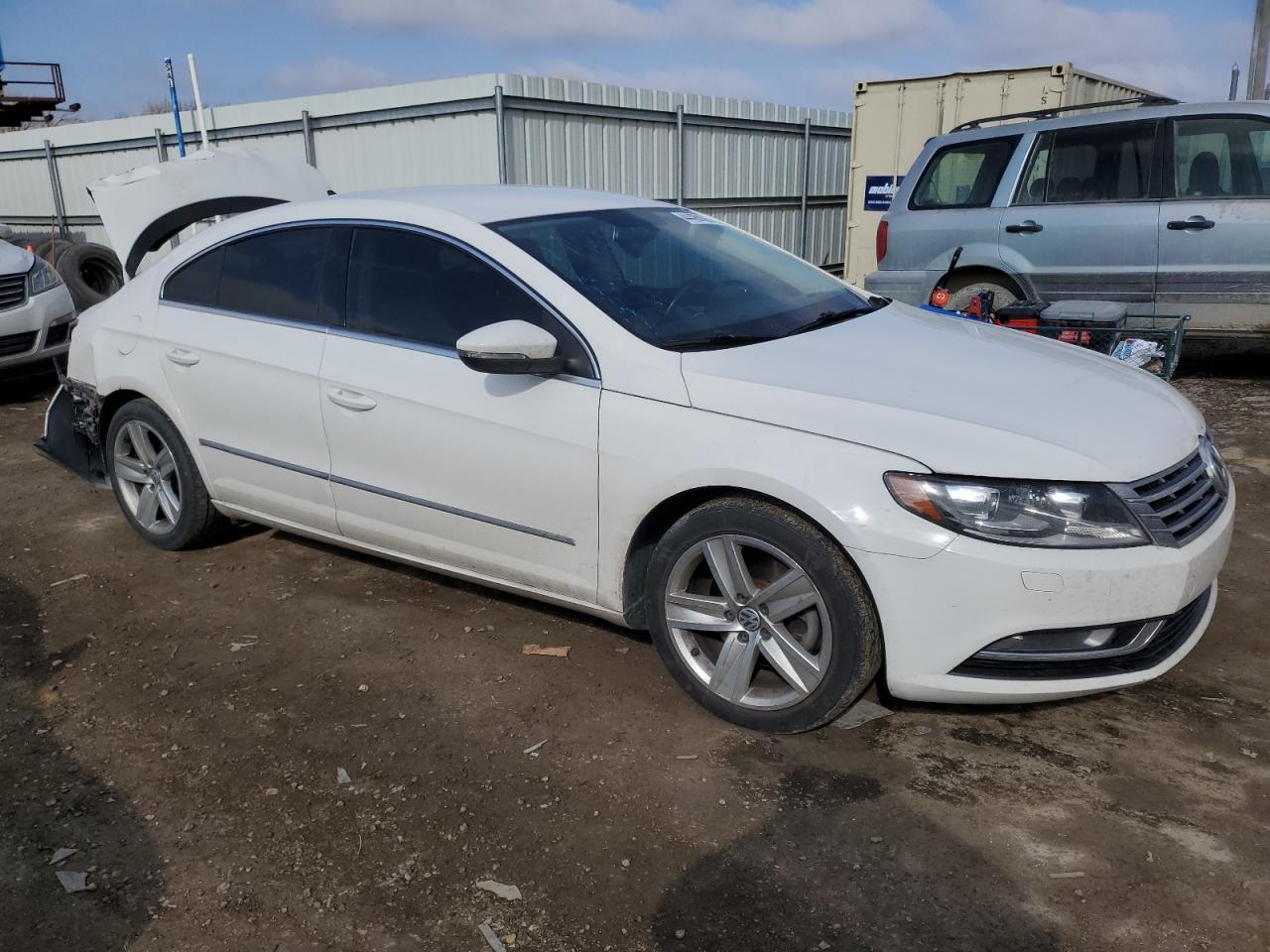 2015 Volkswagen Passat CC VIN WVWBN7AN3FE814832 Copart auction photo, rear end damage thumbnail 4