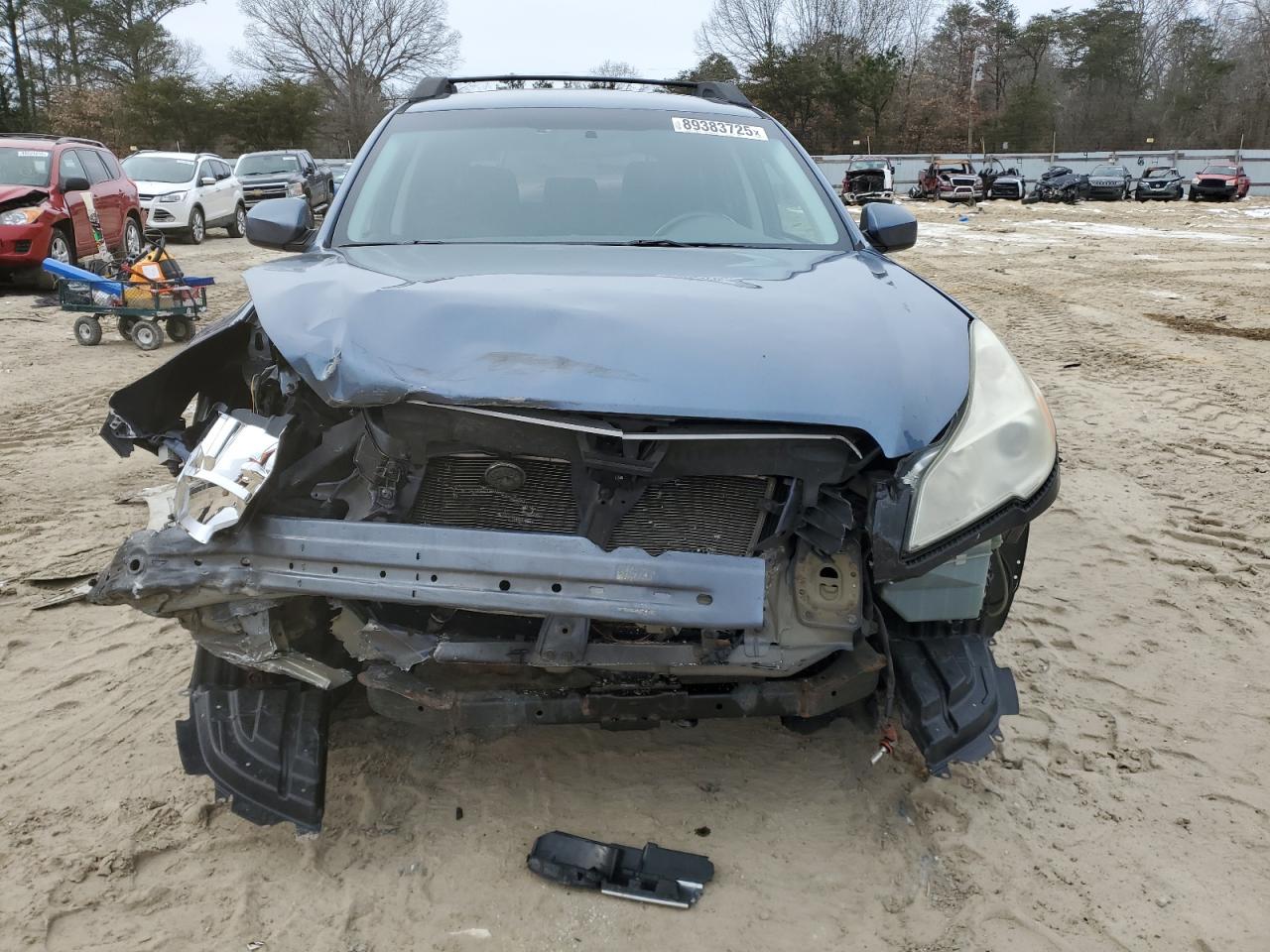 2013 Subaru Outback VIN 4S4BRBJC7D3283760 Copart auction photo, undercarriage / front end damage thumbnail 5