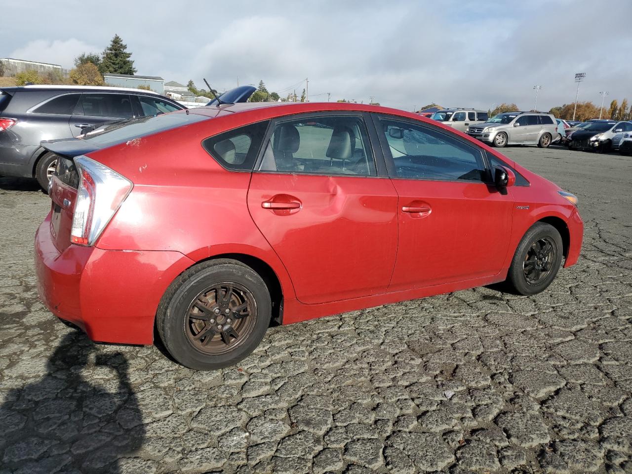 2012 Toyota Prius VIN JTDKN3DU9C5374526 Copart auction photo, mechanical / minor dent/scratches damage thumbnail 3