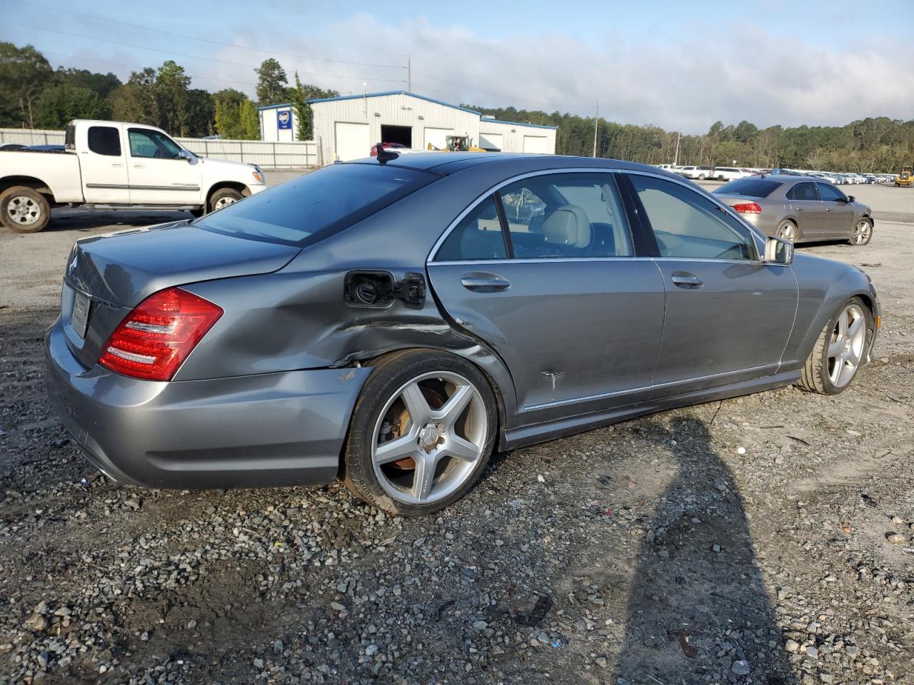 2010 Mercedes-Benz S-klasse VIN WDDNG7BB9AA333016 Copart auction photo, side damage thumbnail 3