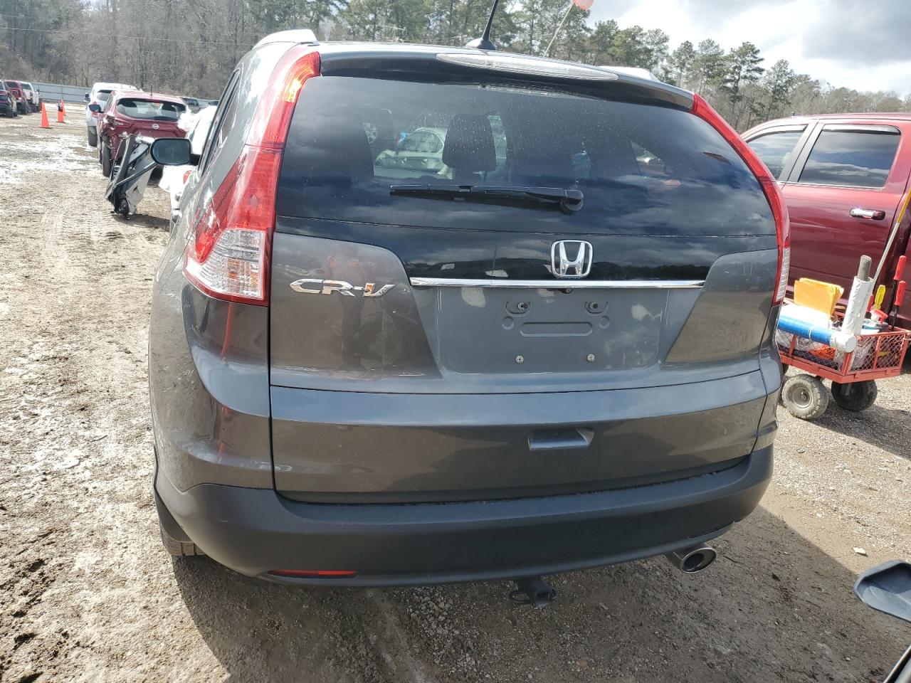 2013 Honda CR-V VIN 5J6RM3H74DL033872 Copart auction photo, front end damage thumbnail 6