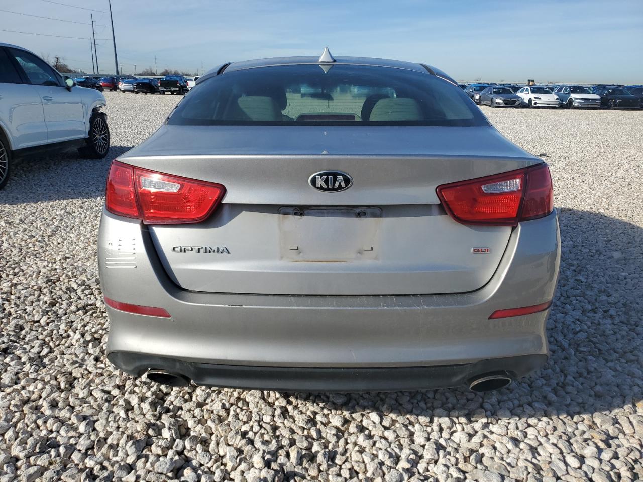 2015 KIA Optima VIN 5XXGM4A71FG388742 Copart auction photo, front end / side damage thumbnail 6