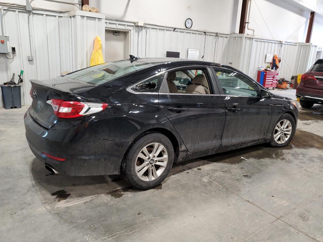 2016 Hyundai Sonata VIN 5NPE24AF7GH390571 Copart auction photo, all over damage thumbnail 3