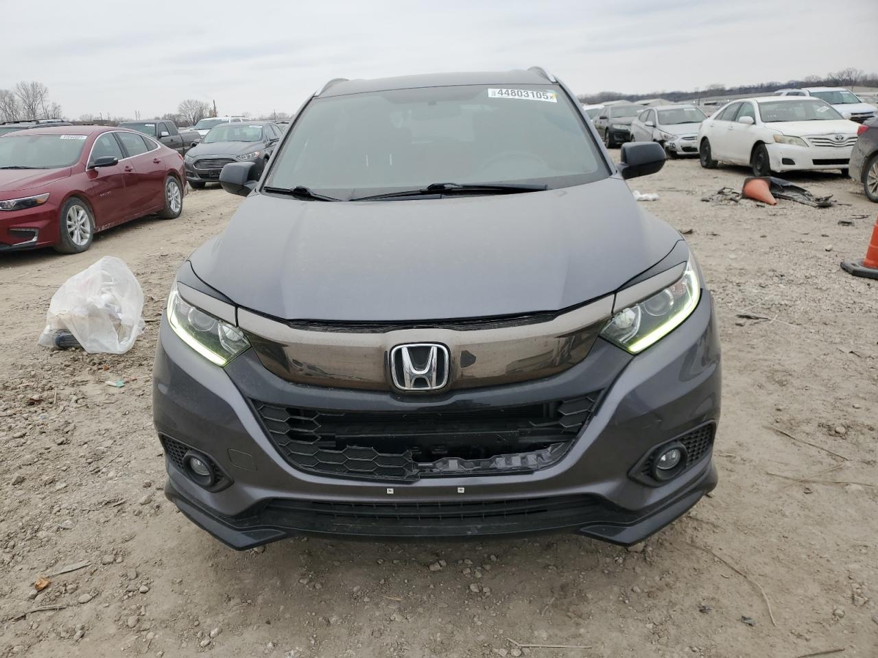 2021 Honda HR-V VIN 3CZRU6H12MM711711 Copart auction photo, front end / rear end damage thumbnail 5