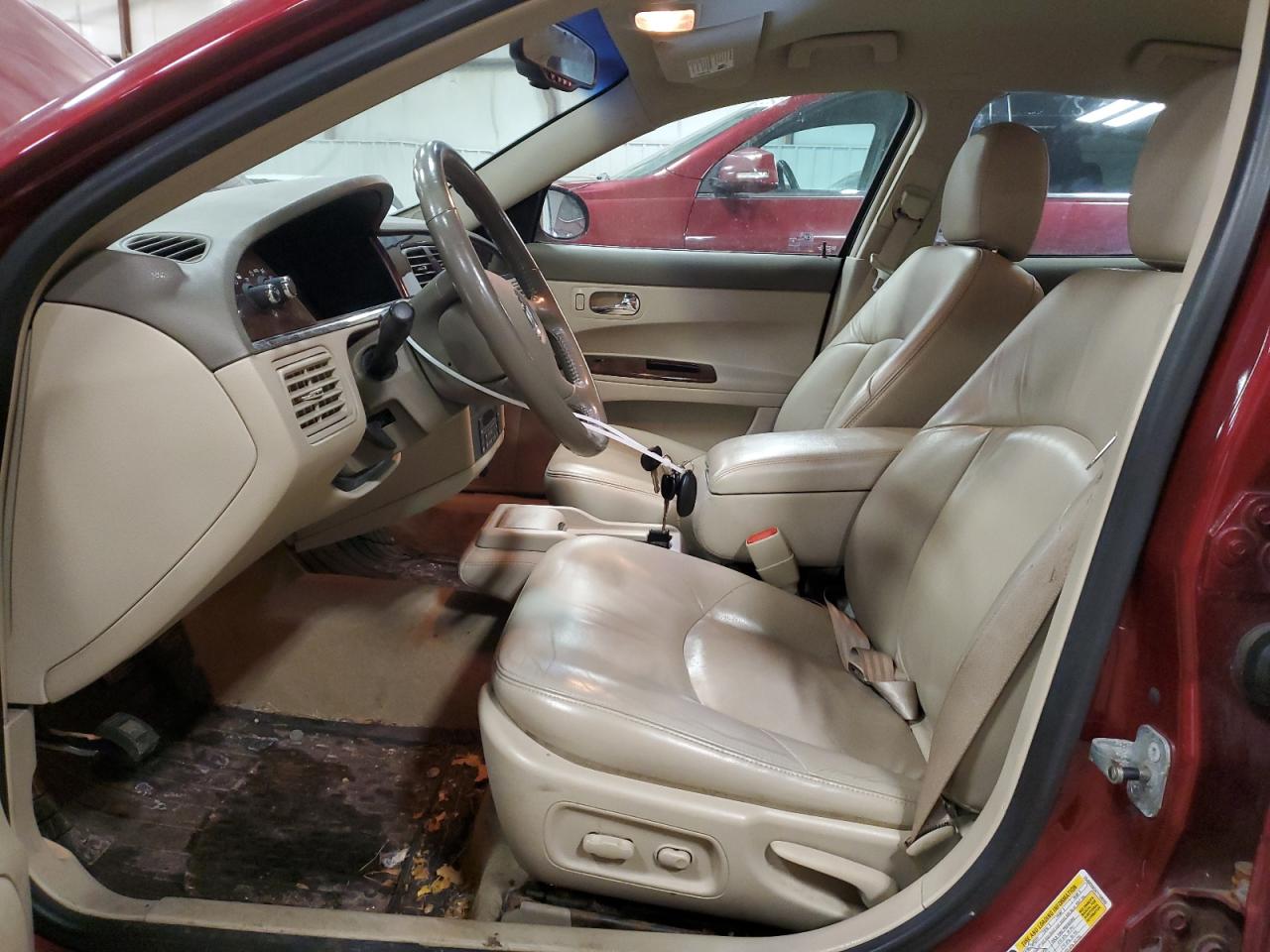 2007 Buick LaCrosse VIN 2G4WD582471198688 Copart auction photo, front end / side damage thumbnail 7