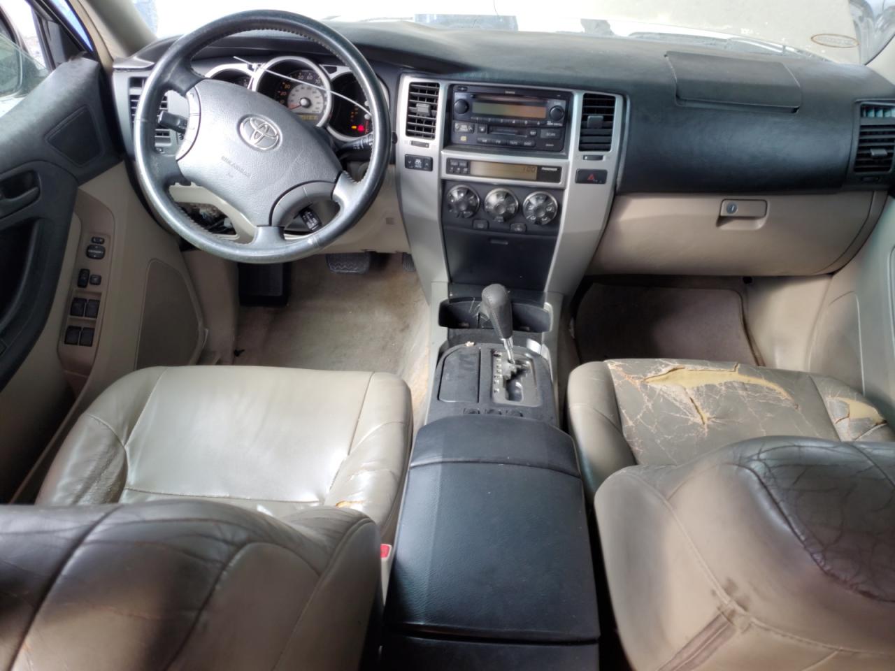 2004 Toyota 4Runner VIN JTEZU14R448014240 Copart auction photo, front end / side damage thumbnail 8