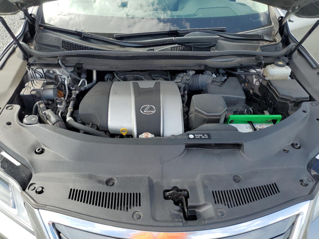 2019 Lexus RX VIN JTJBZMCA8K2041572 Copart auction photo, water/flood damage thumbnail 12
