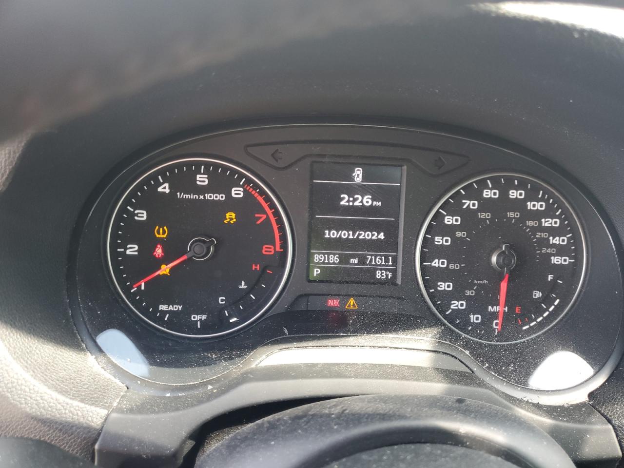 2018 Audi A3 VIN WAUB8GFF3J1019334 Copart auction photo, side damage thumbnail 9