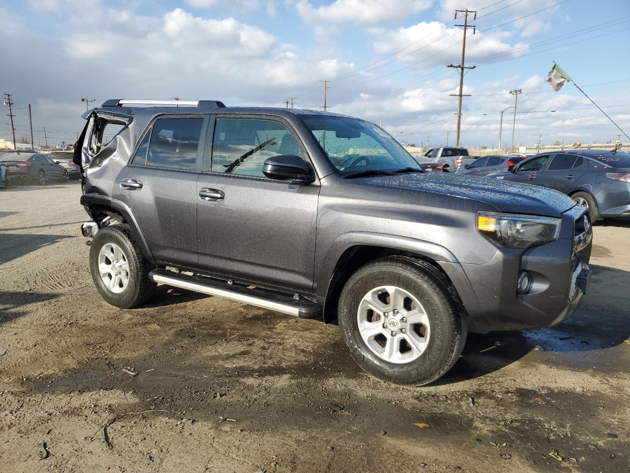 2019 Toyota 4Runner VIN JTEZU5JR9K5202570 Copart auction photo, rear end damage thumbnail 4