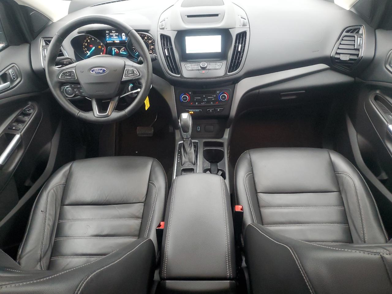 2018 Ford Escape VIN 1FMCU9HD8JUB50733 Copart auction photo, side / front end damage thumbnail 8
