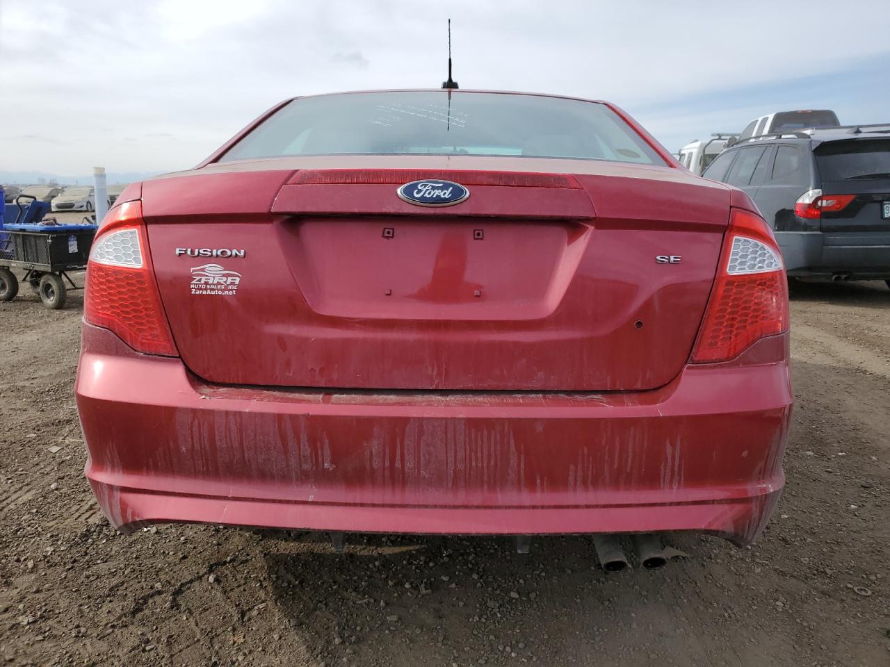 2012 Ford Fusion VIN 3FAHP0HA3CR415271 Copart auction photo, front end damage thumbnail 6