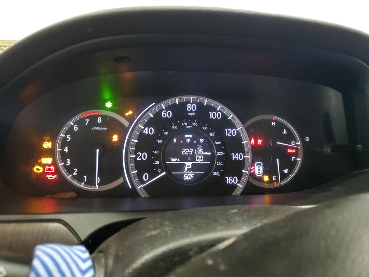 2013 Honda Accord VIN 1HGCR2F73DA066997 Copart auction photo, side damage thumbnail 9