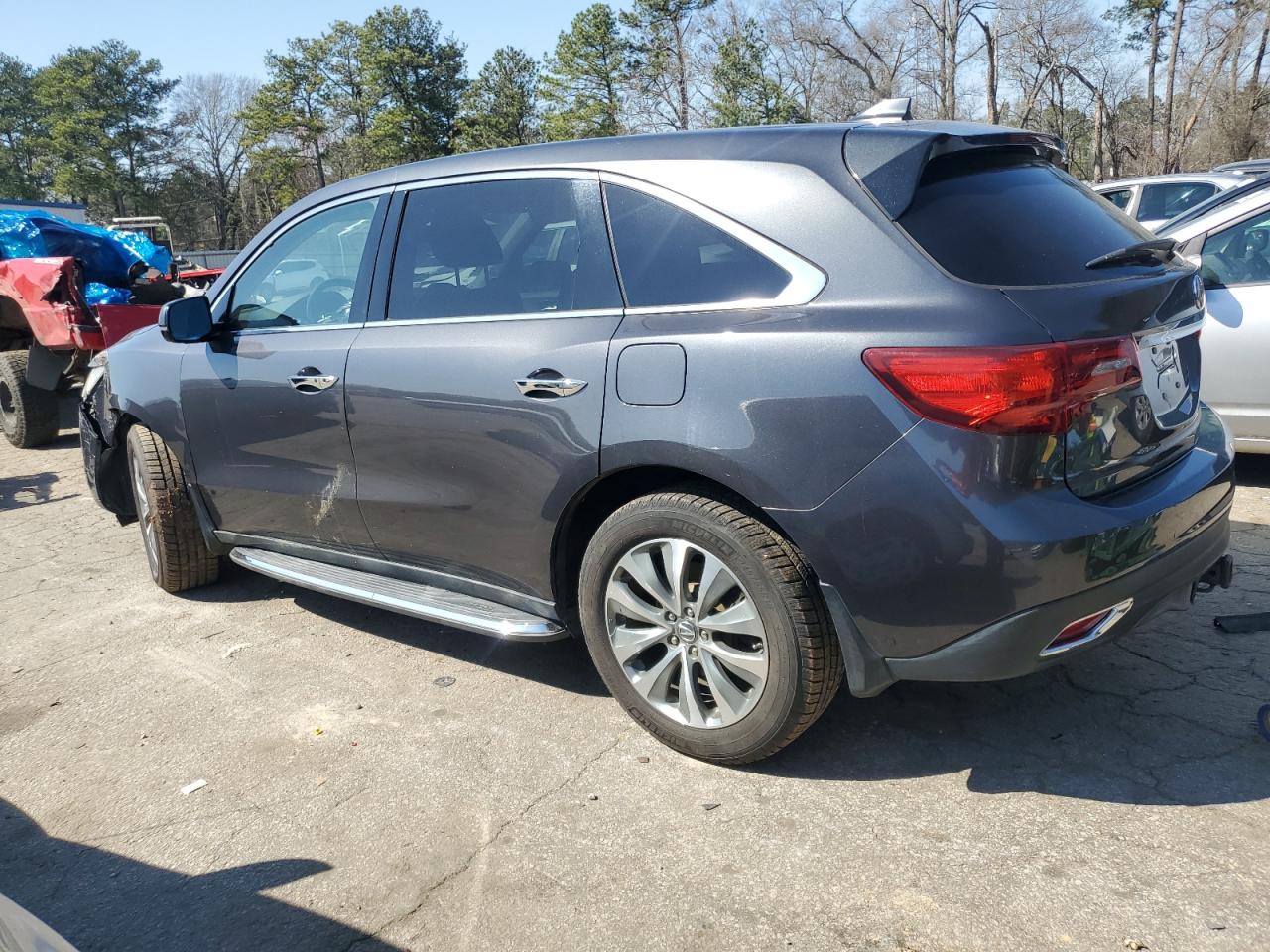 2014 Acura MDX VIN 5FRYD4H43EB039629 Copart auction photo, front end / minor dent/scratches damage thumbnail 2