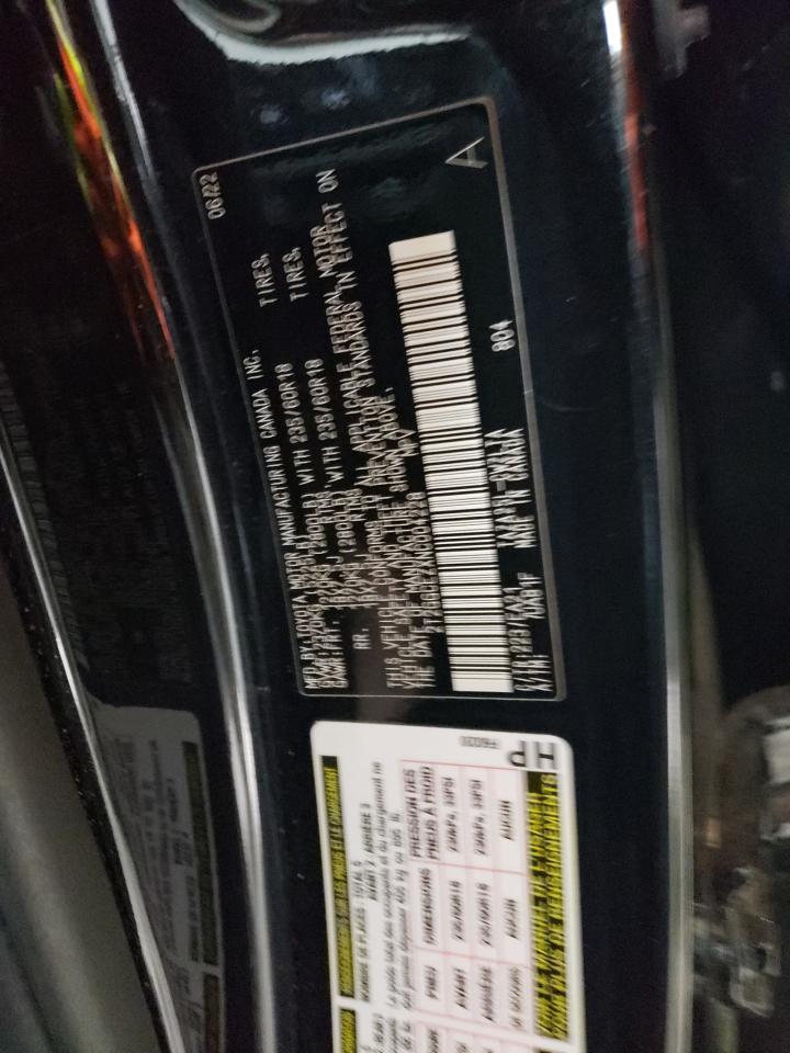 2022 Lexus NX VIN 2T2GGCEZXNC004228 Copart auction photo, front end / minor dent/scratches damage thumbnail 13