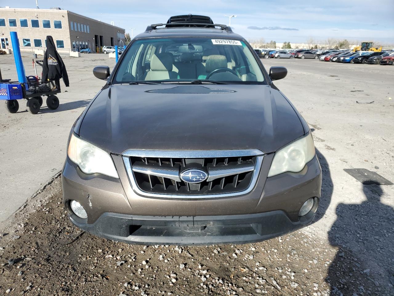 2008 Subaru Outback VIN 4S4BP62CX87301873 Copart auction photo, rear end damage thumbnail 5