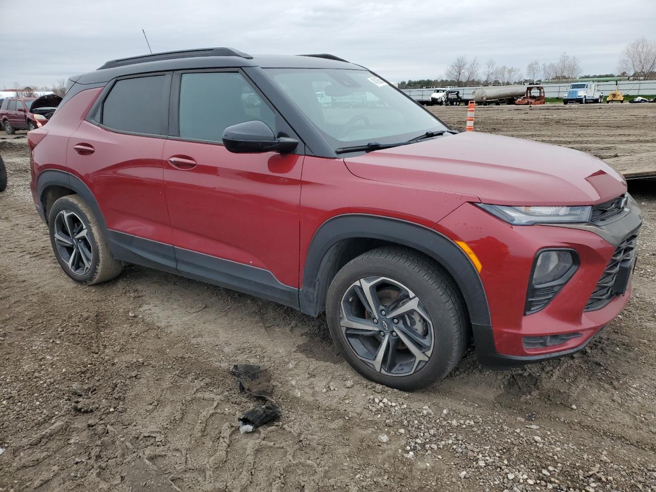 2021 Chevrolet TrailBlazer VIN KL79MTSL0MB146636 Copart auction photo, mechanical / undercarriage damage thumbnail 4