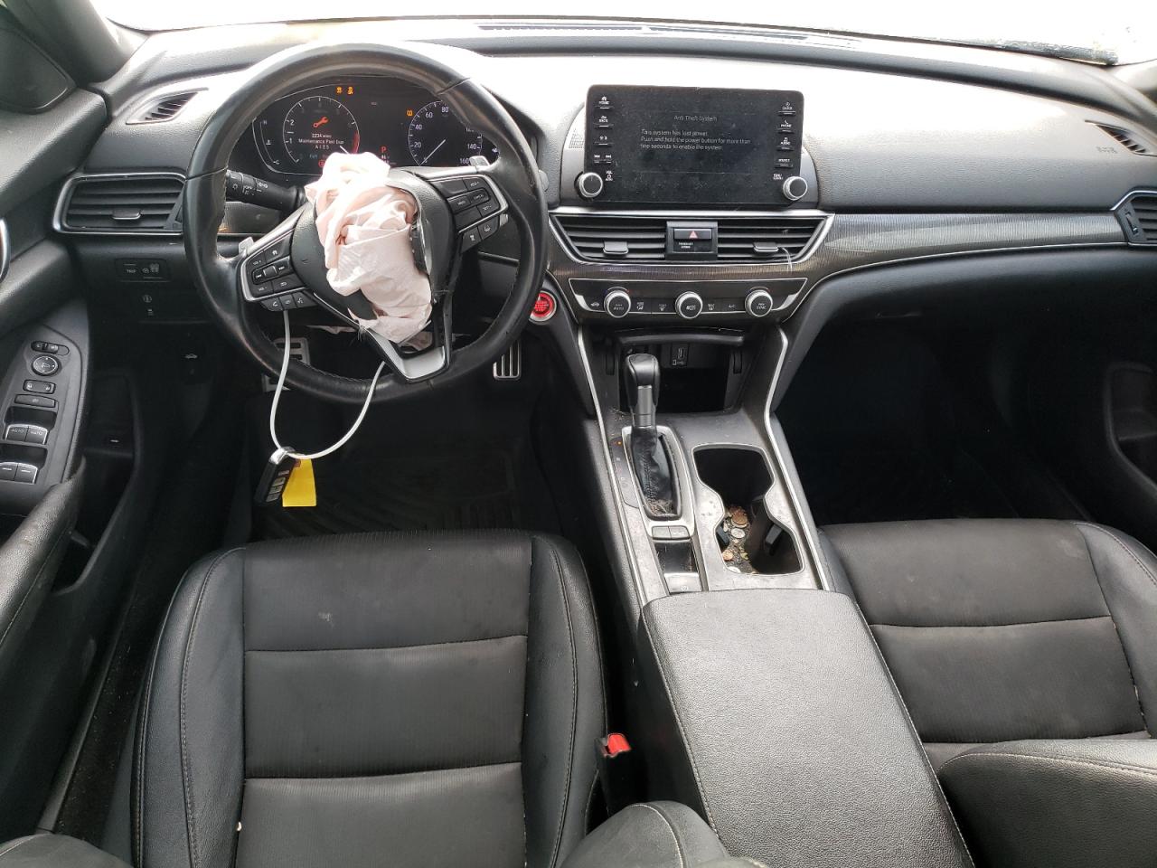 2019 Honda Accord VIN 1HGCV1F34KA010616 Copart auction photo, front end / minor dent/scratches damage thumbnail 8
