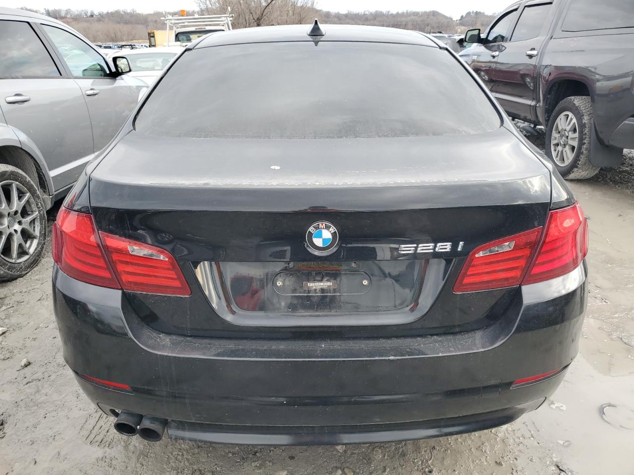 2012 BMW 5er VIN WBAXH5C55CC595066 Copart auction photo, front end damage thumbnail 6