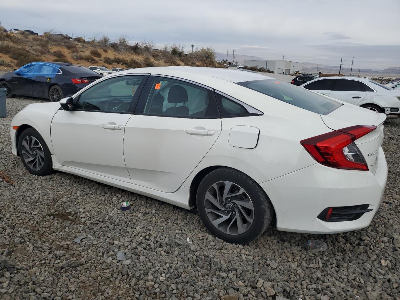 2016 Honda Civic VIN 19XFC2F74GE213259 Copart auction photo, side damage thumbnail 2