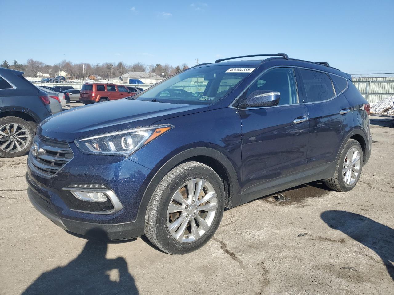 2018 Hyundai Santa Fe VIN 5XYZUDLA3JG513522