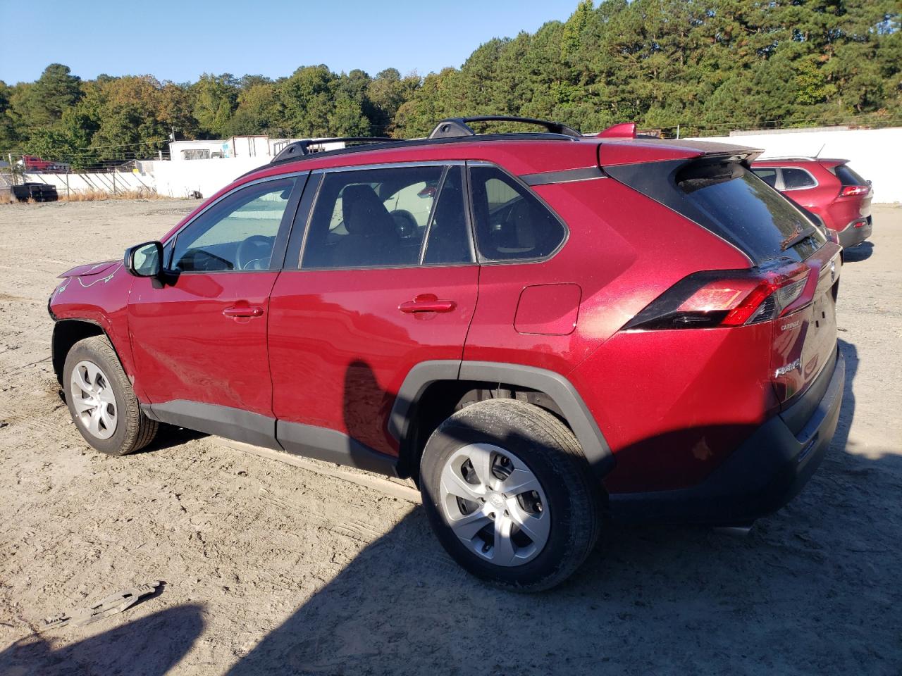 2020 Toyota RAV 4 VIN 2T3F1RFVXLW094810 Copart auction photo, front end / side damage thumbnail 2