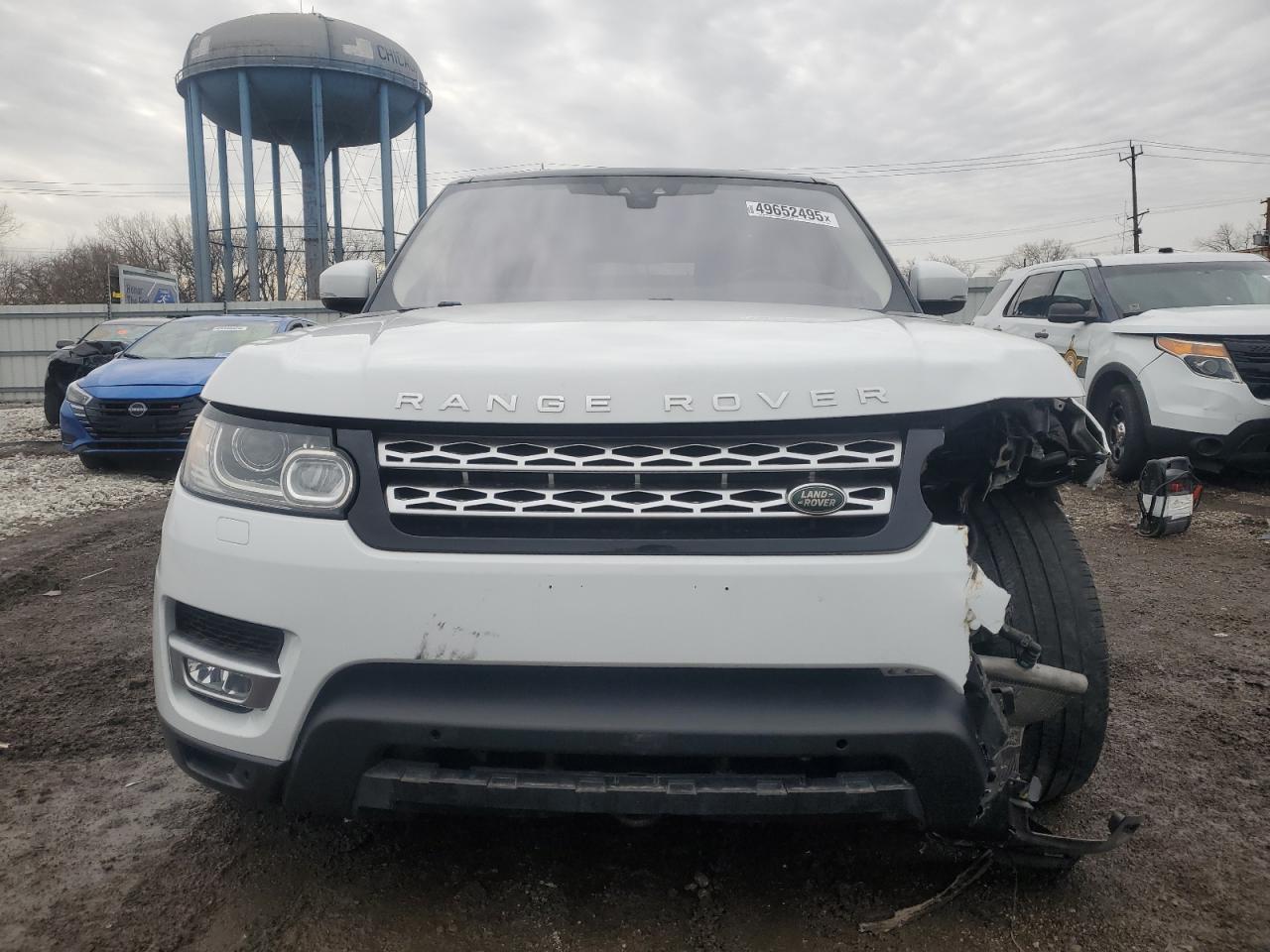2017 Land Rover Range Rover VIN SALWR2FVXHA176275 Copart auction photo, front end damage thumbnail 5