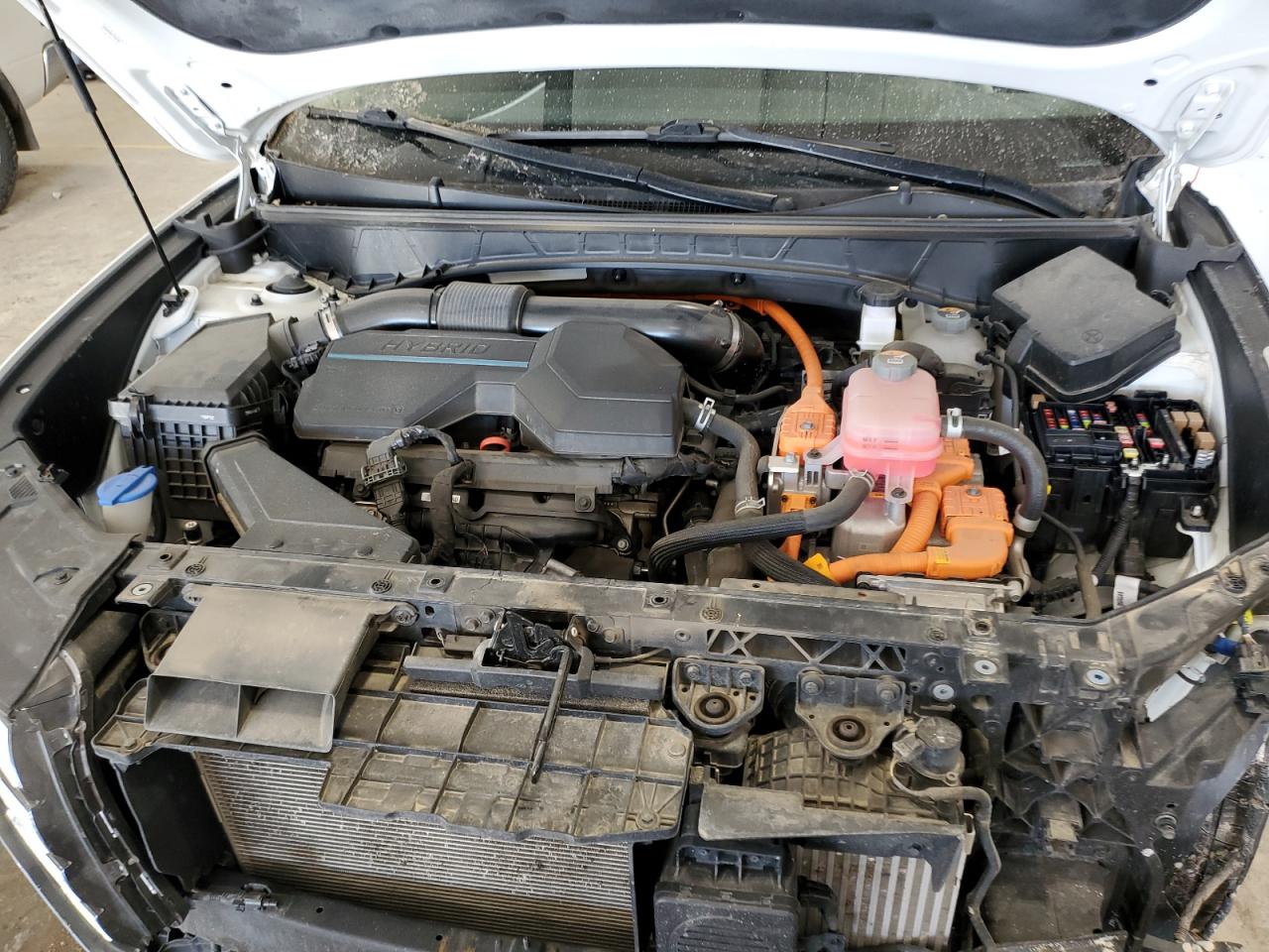 2022 Hyundai Tucson VIN KM8JBCA19NU030438 Copart auction photo, undercarriage / front end damage thumbnail 12
