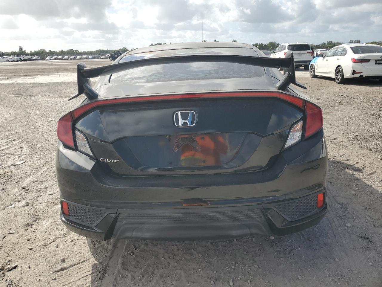 2017 Honda Civic VIN 2HGFC4B53HH304210 Copart auction photo, front end / side damage thumbnail 6