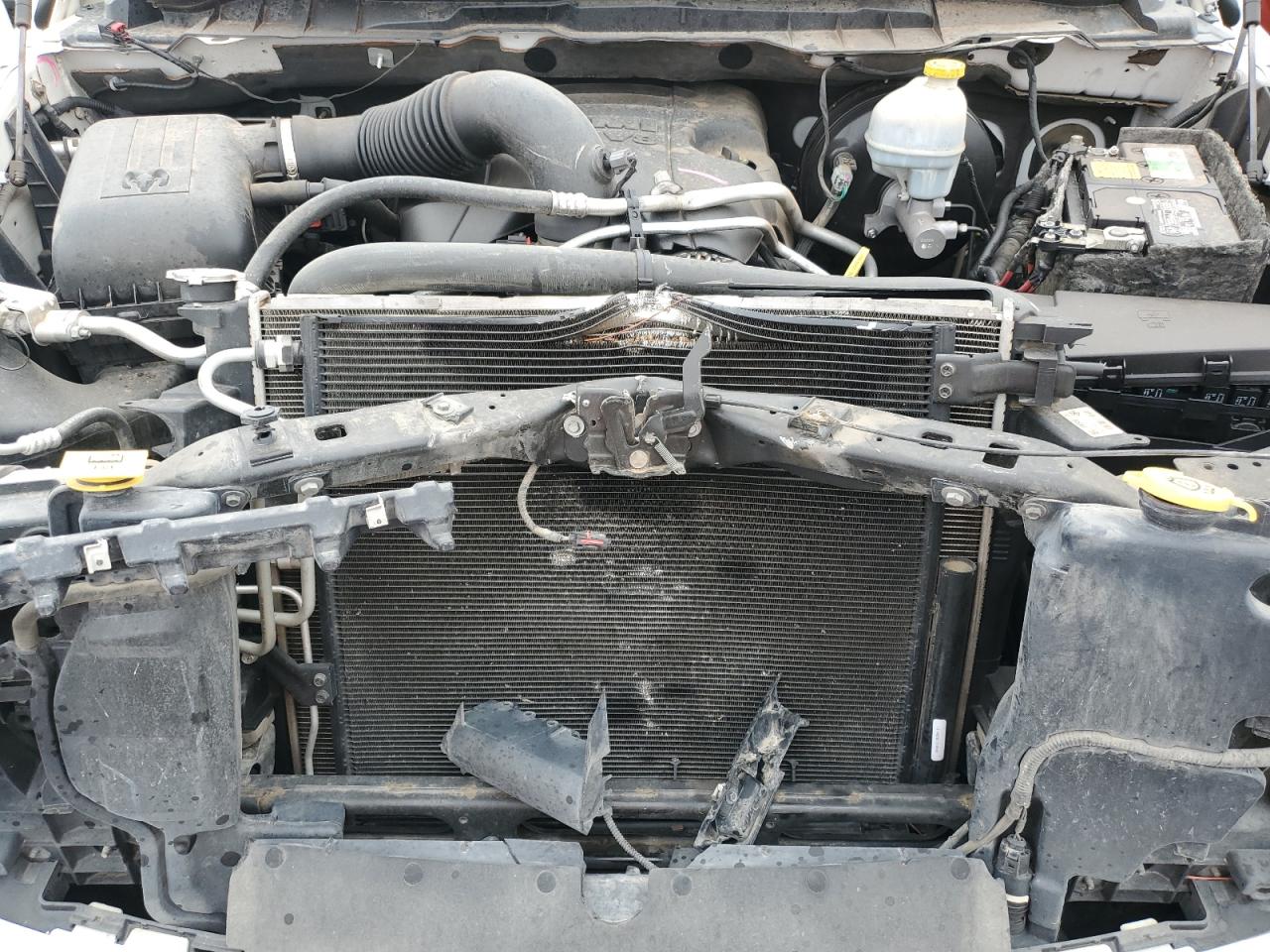 2014 RAM 1500 VIN 1C6RR7MT6ES340699 Copart auction photo, front end damage thumbnail 11