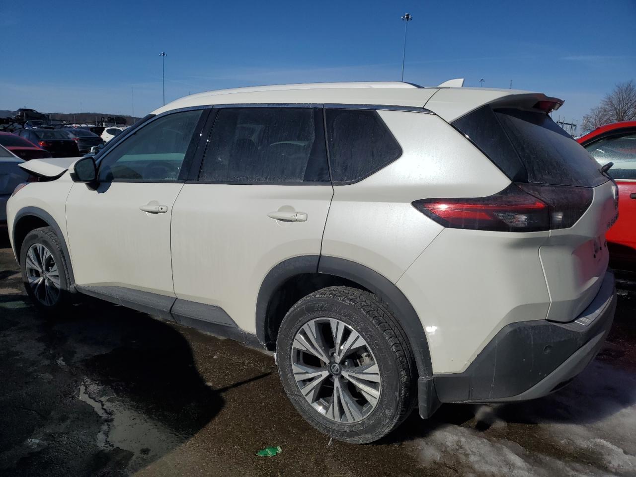 2021 Nissan Rogue VIN 5N1AT3BBXMC721289 Copart auction photo, front end damage thumbnail 2