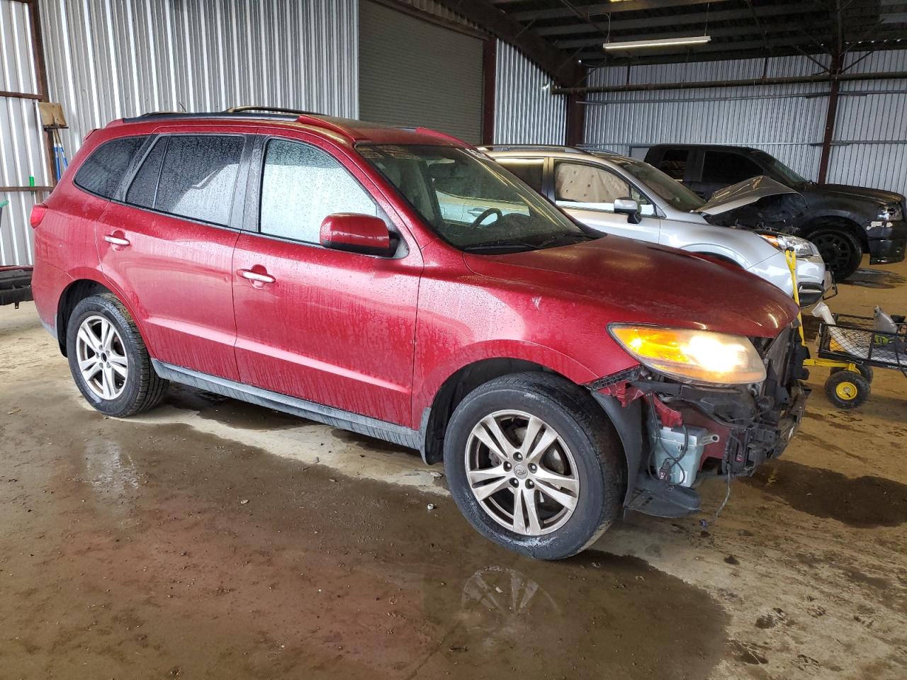 2011 Hyundai Santa Fe VIN 5XYZK4AG8BG041557 Copart auction photo, front end damage thumbnail 4