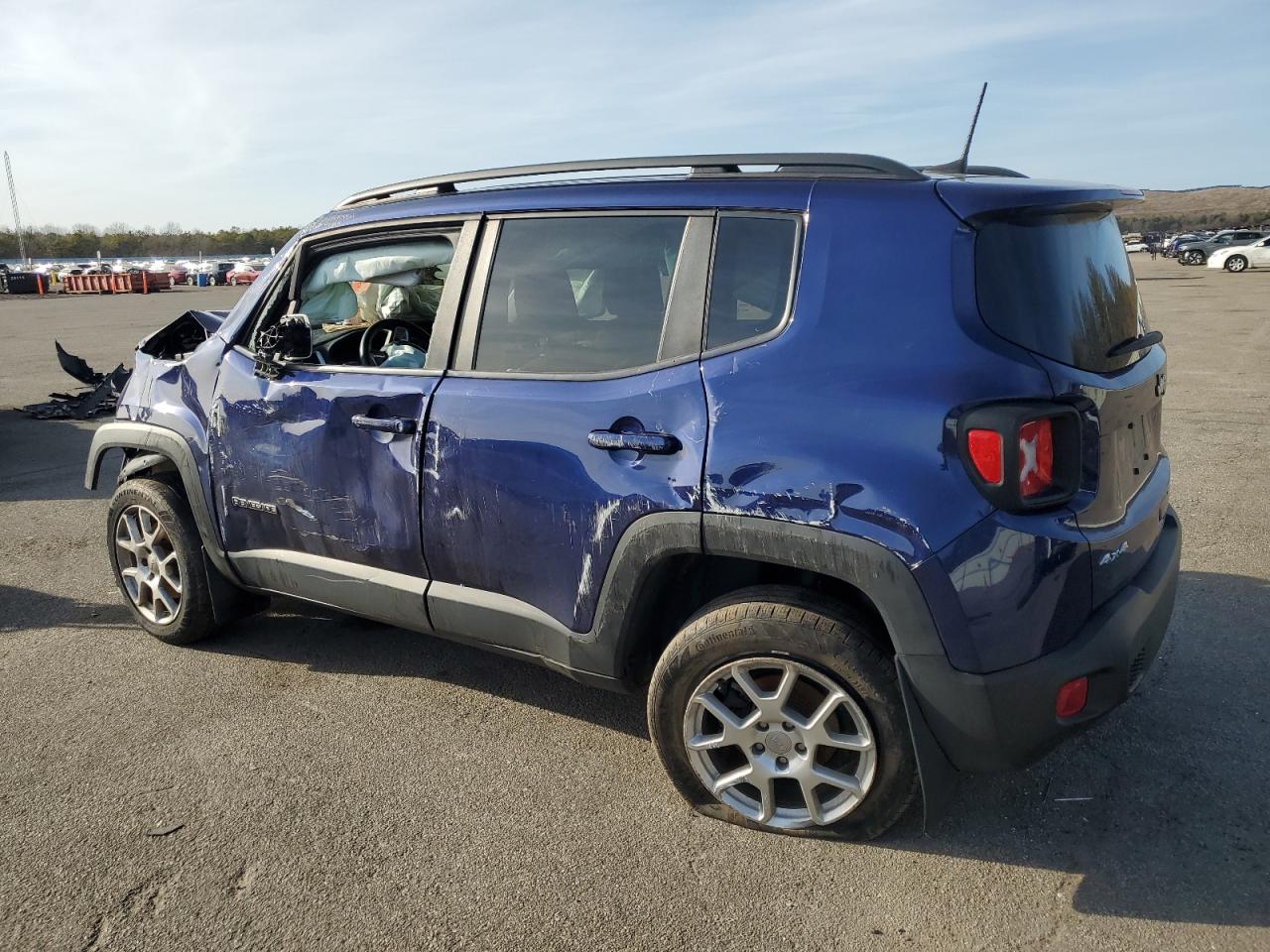 2020 Jeep Renegade VIN ZACNJBBB5LPL73219 Copart auction photo, rollover damage thumbnail 2
