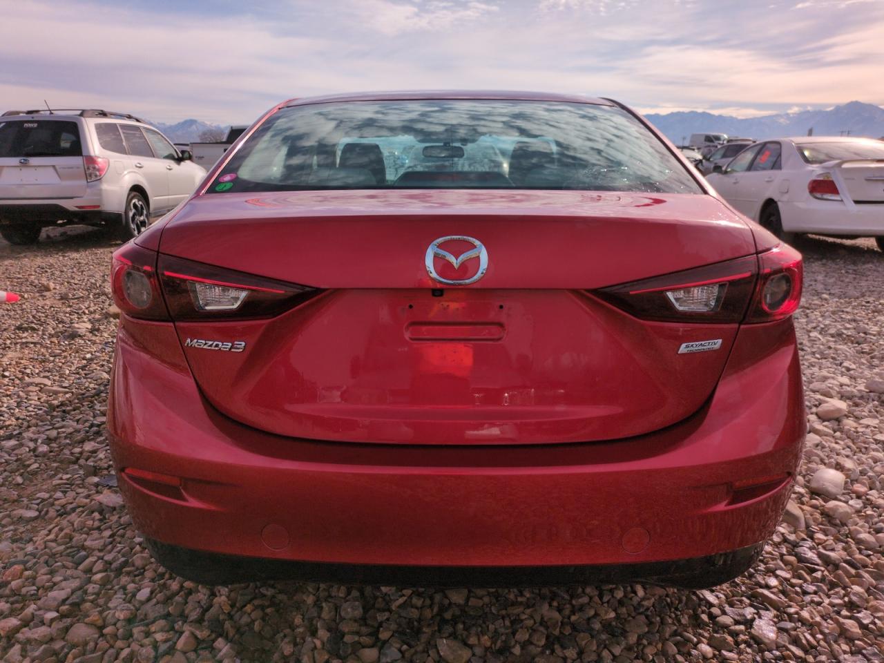 2016 Mazda 3 VIN 3MZBM1U72GM319706 Copart auction photo, front end damage thumbnail 6