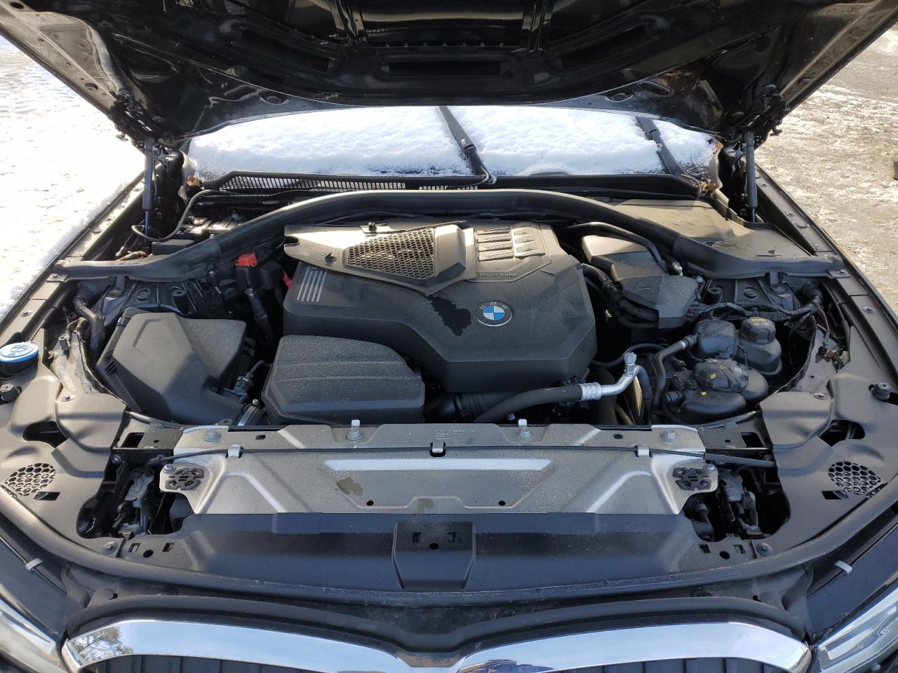 2019 BMW 3er VIN WBA5R7C55KFH26397 Copart auction photo, side / rear end damage thumbnail 12
