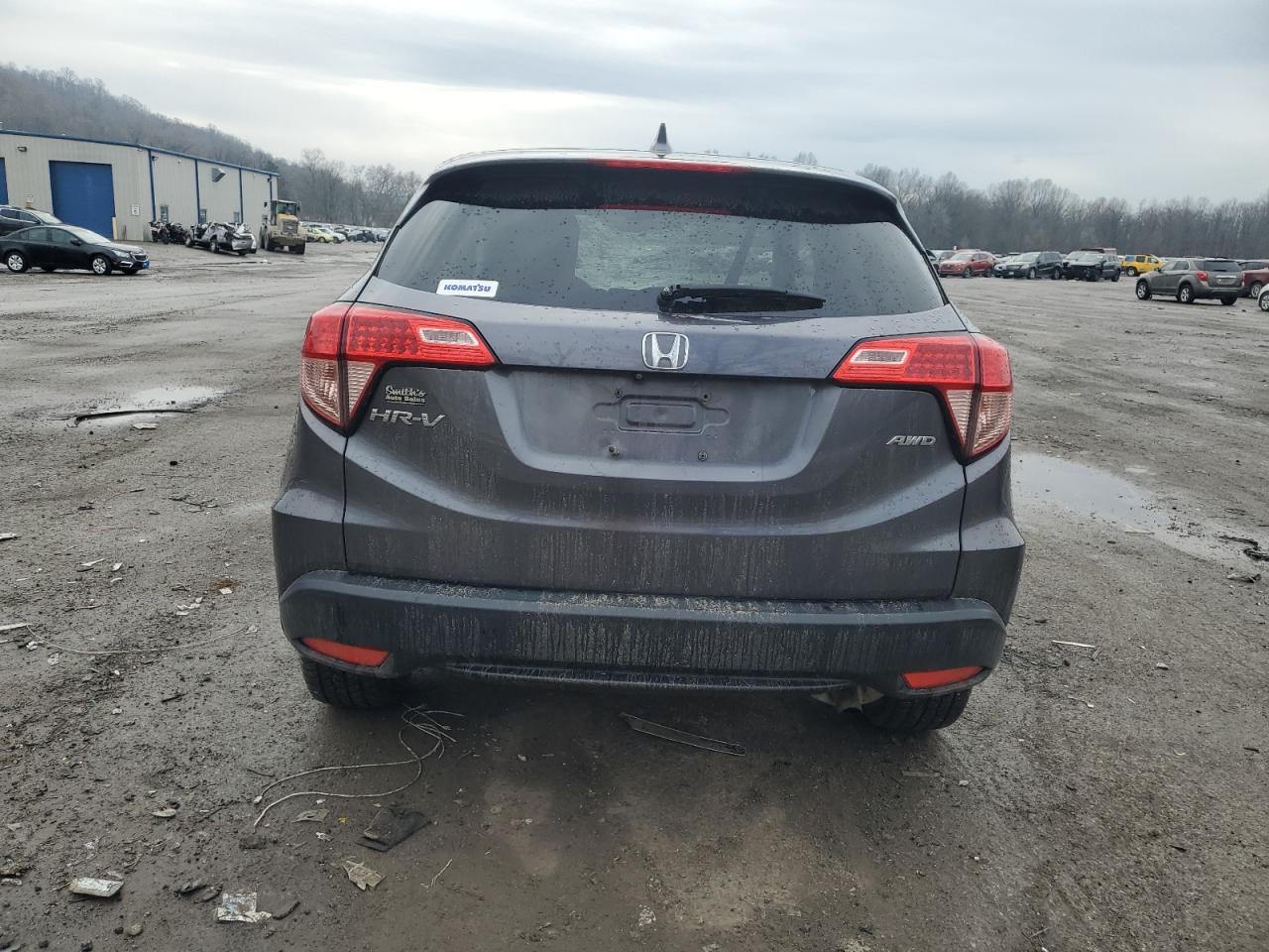 2016 Honda HR-V VIN 3CZRU6H56GM751829 Copart auction photo, front end damage thumbnail 6