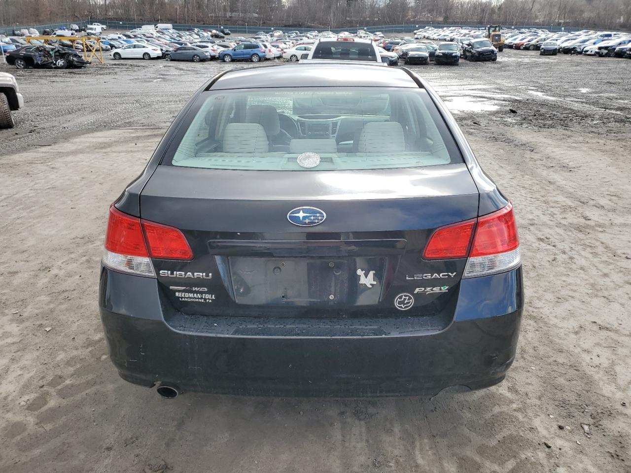 2014 Subaru Legacy VIN 4S3BMBA60E3002185 Copart auction photo, front end damage thumbnail 6