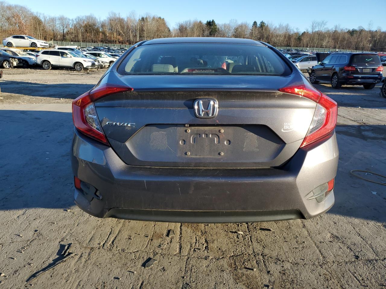 2017 Honda Civic VIN 2HGFC2F5XHH521509 Copart auction photo, front end damage thumbnail 6