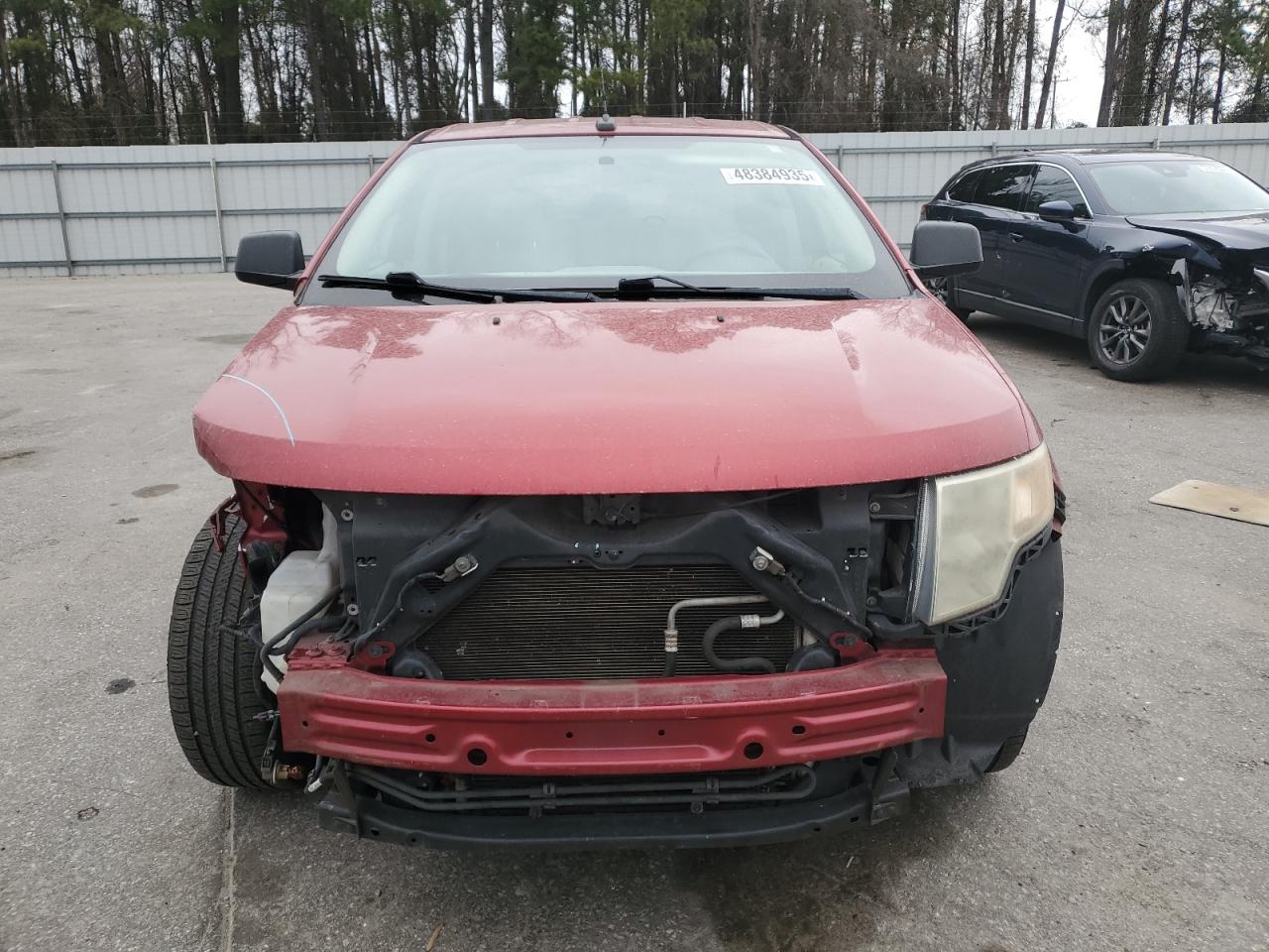 2007 Ford Edge VIN 2FMDK36C77BA59940 Copart auction photo, front end damage thumbnail 5