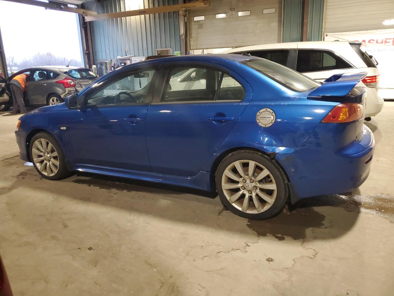 2009 Mitsubishi Lancer VIN JA3AU86W99U008430 Copart auction photo, mechanical / front end damage thumbnail 2