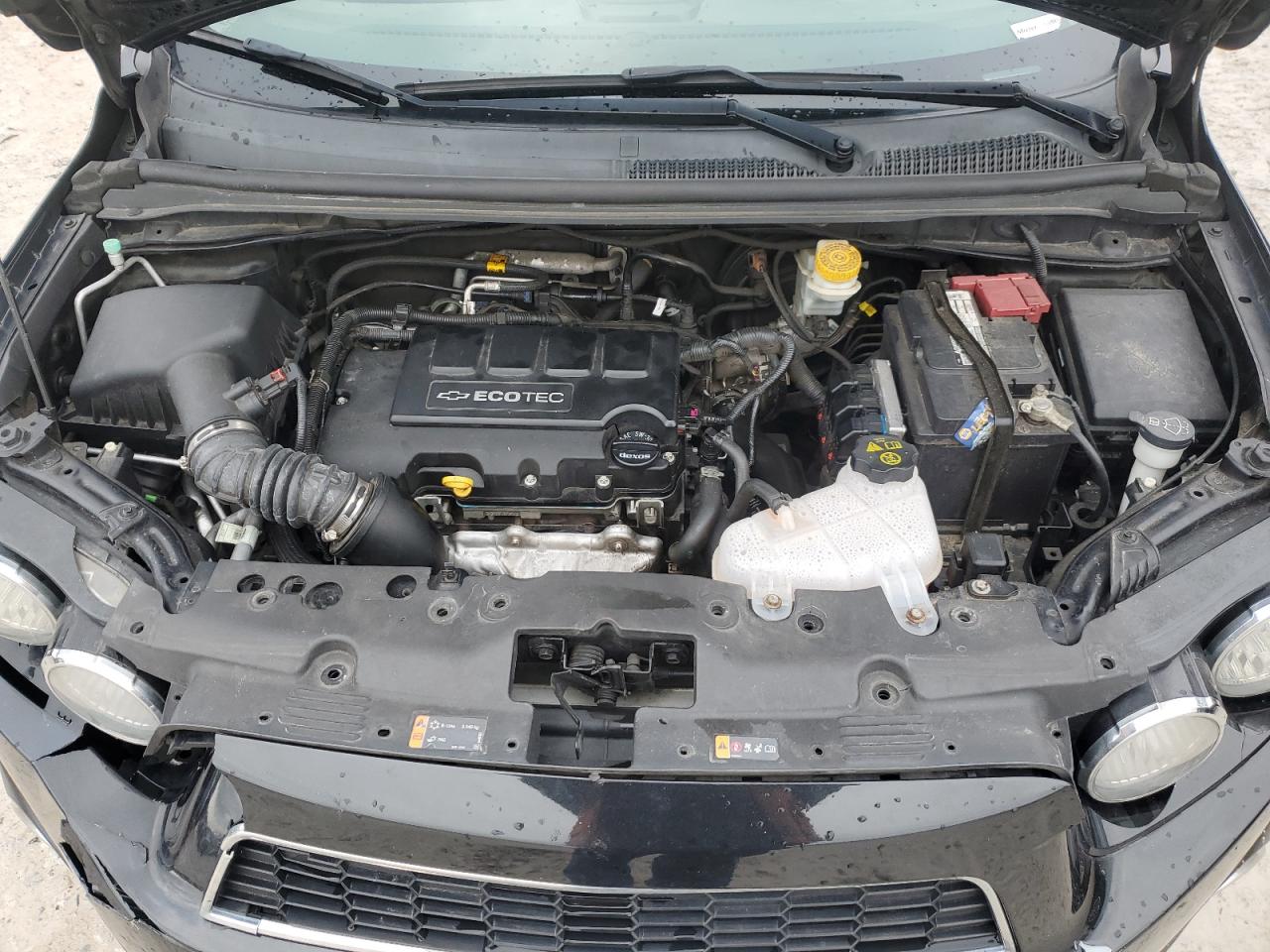 2014 Chevrolet Sonic VIN 1G1JE6SB0E4177132 Copart auction photo, front end damage thumbnail 11