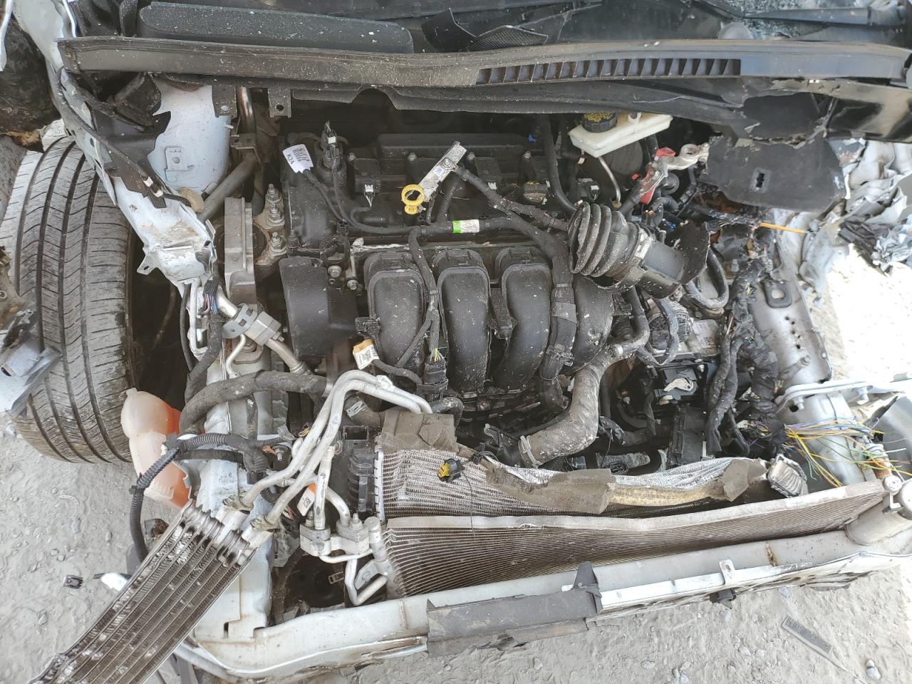 2020 Ford Transit VIN NM0LS7F21L1440622 Copart auction photo, rollover damage thumbnail 12